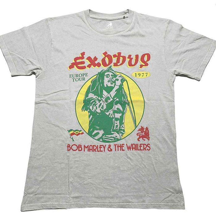 Bob Marley 1977 Tour Grey Medium T-Shirt