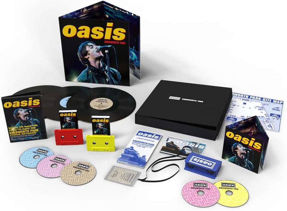 Oasis Knebworth 1996 Vinyl LP Boxset 2024