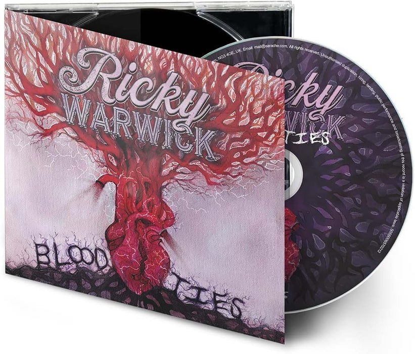 Ricky Warwick Blood Ties CD 2025
