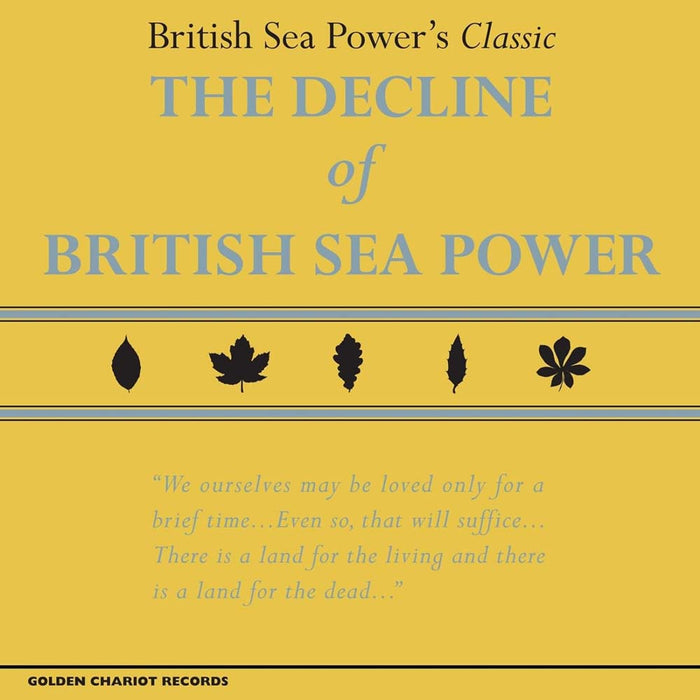 British Sea Power The Decline Of British Sea Power Vinyl LP Yellow Colour 2024