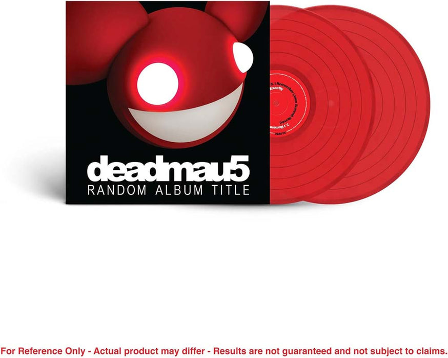 Deadmau5 Random Album Title Vinyl LP Red Colour 2024