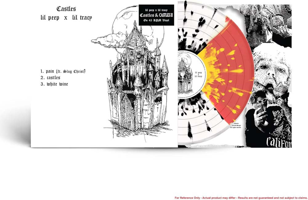 Lil Peep Castles I & II Vinyl LP Butterfly Effect Splatter Colour 2025