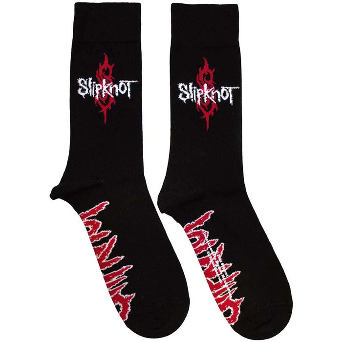 Slipknot Unisex Ankle Socks: Tour '22 (Black) (UK Size 7 - 11)