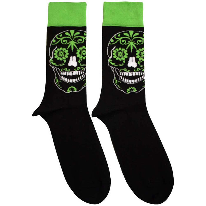 Cypress Hill Unisex Ankle Socks: Skull (Black) (UK Size 7 - 11)