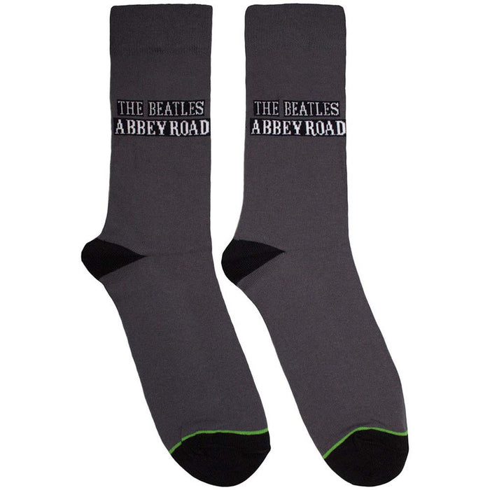 The Beatles Unisex Ankle Socks: Abbey Road Sign (Grey) (UK Size 6 - 11)