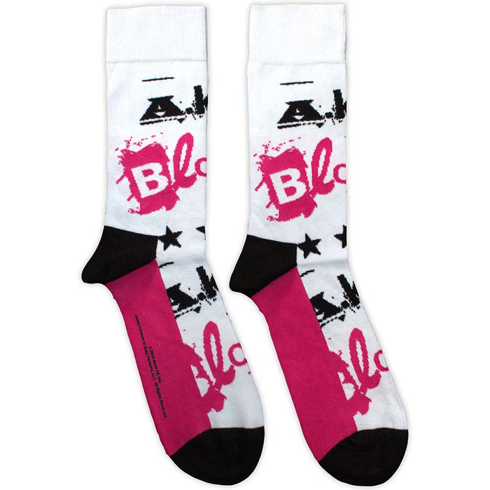 Blondie Unisex Ankle Socks: AKA (White) (UK Size 7 - 11)