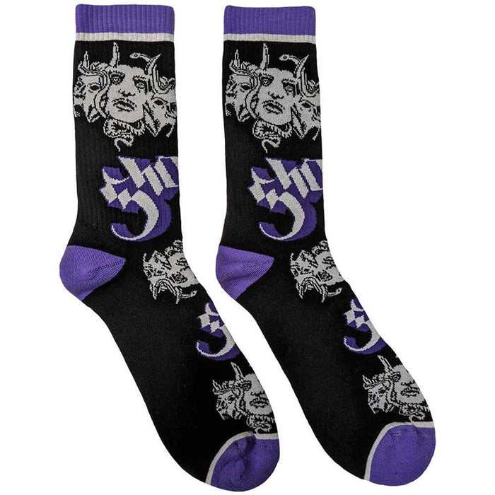 Ghost Unisex Ankle Socks: Copia (Black) (UK Size 4 - 7)