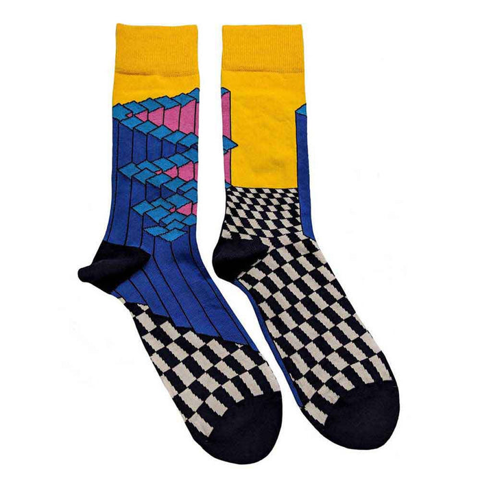 The Strokes Unisex Ankle Socks: Angles (Blue) (UK Size 4 - 7)