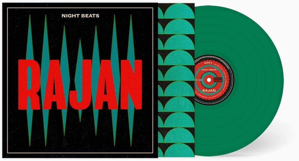 Night Beats Rajan Vinyl LP Green Colour 2024