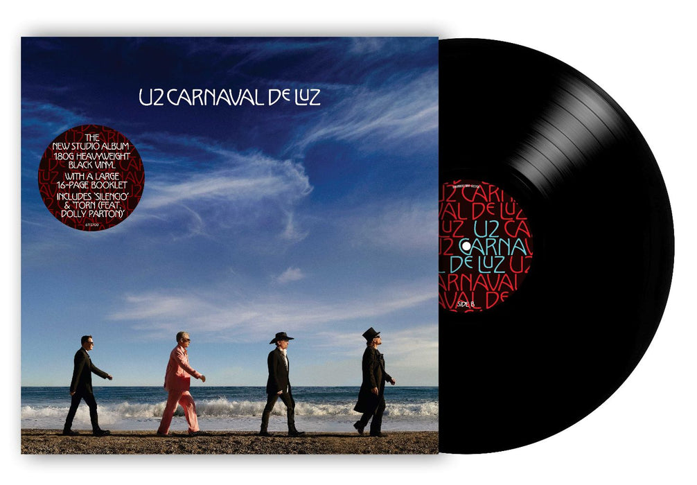 U2 Carnaval De Luz Vinyl LP Due Out 13/11/26