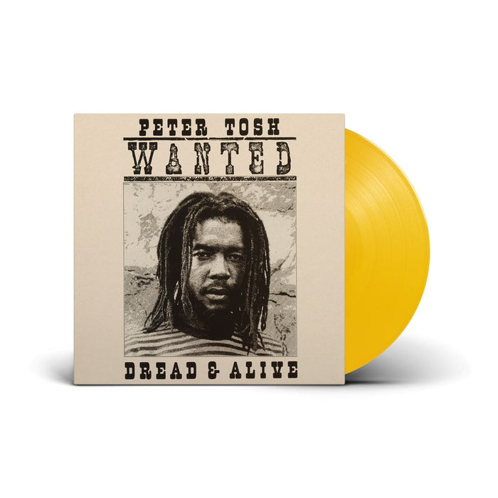 Peter Tosh Wanted Dread & Alive Vinyl LP Recycled Yellow Colour 2025