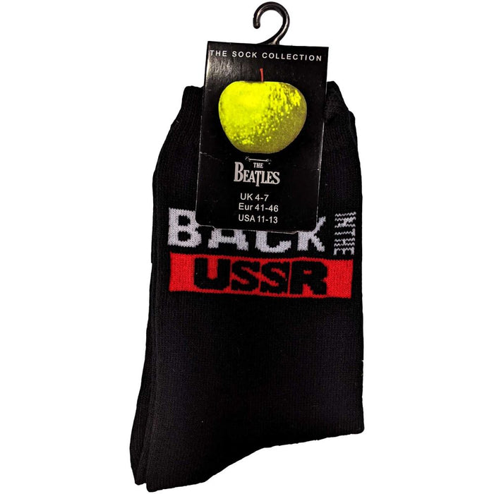 The Beatles Ladies Ankle Socks: Back In The Ussr (Uk Size 4 - 7)