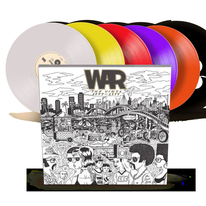 WAR The Vinyl 1977-1994 Vinyl Box Set Multi-Coloured Black Friday 2024