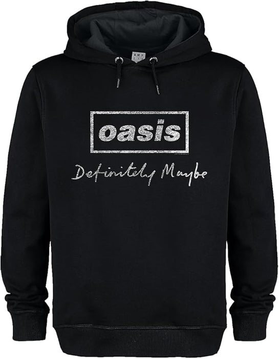 Oasis Definitely Maybe Black Medium Hoodie