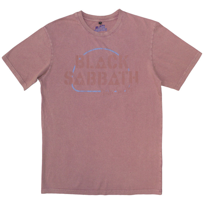 Black Sabbath Never Say Die Red Small T-Shirt