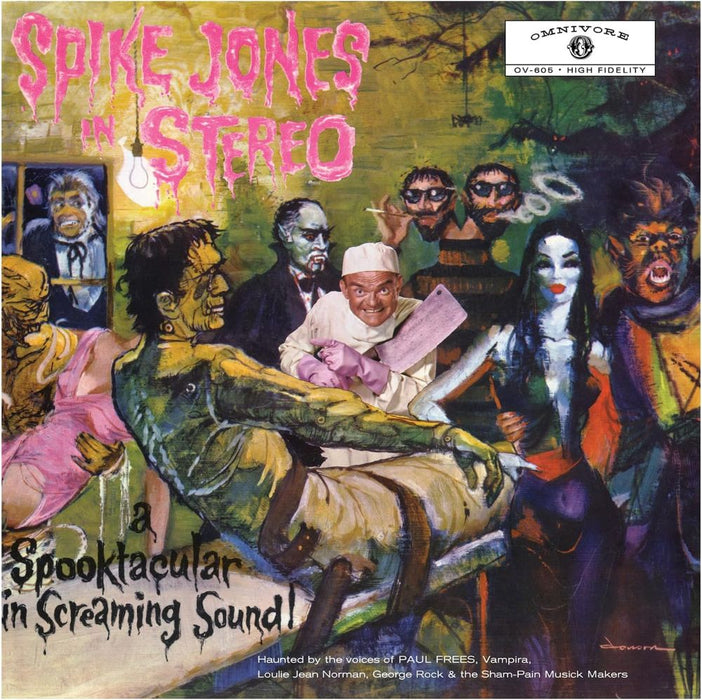 Spike Jones Spike Jones In Stereo: A Spooktacular In Screaming Sound! Vinyl LP Slime Green Colour 2025