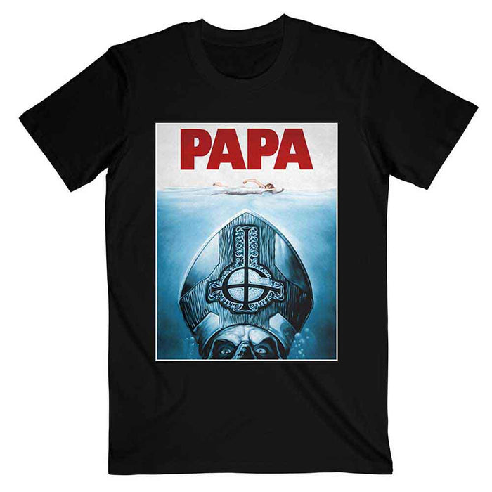 Ghost Papa Jaws Black Medium T-Shirt