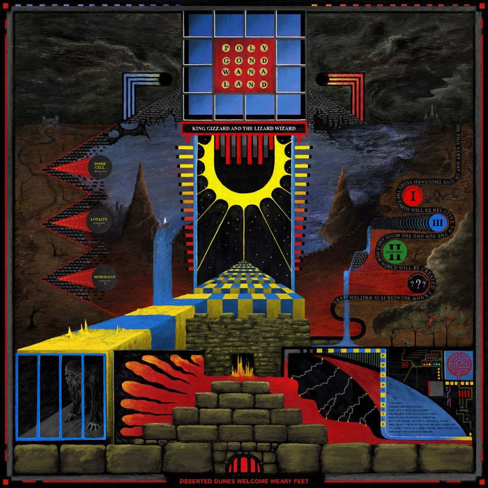 KING GIZZ. & THE LIZARD WIZ. Polygondwanaland Vinyl LP 2018