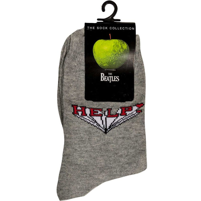 The Beatles Ladies Ankle Socks: Help! (Uk Size 4 - 7)