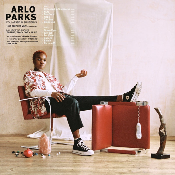 Arlo Parks Collapsed In Sunbeams Vinyl LP Deep Red 2021