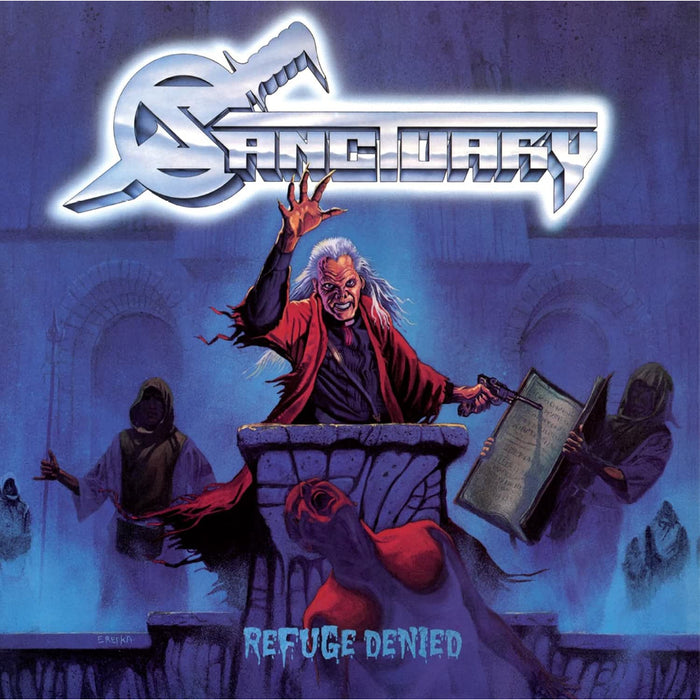 Sanctuary Refuge Denied Vinyl LP Translucent Blue Colour