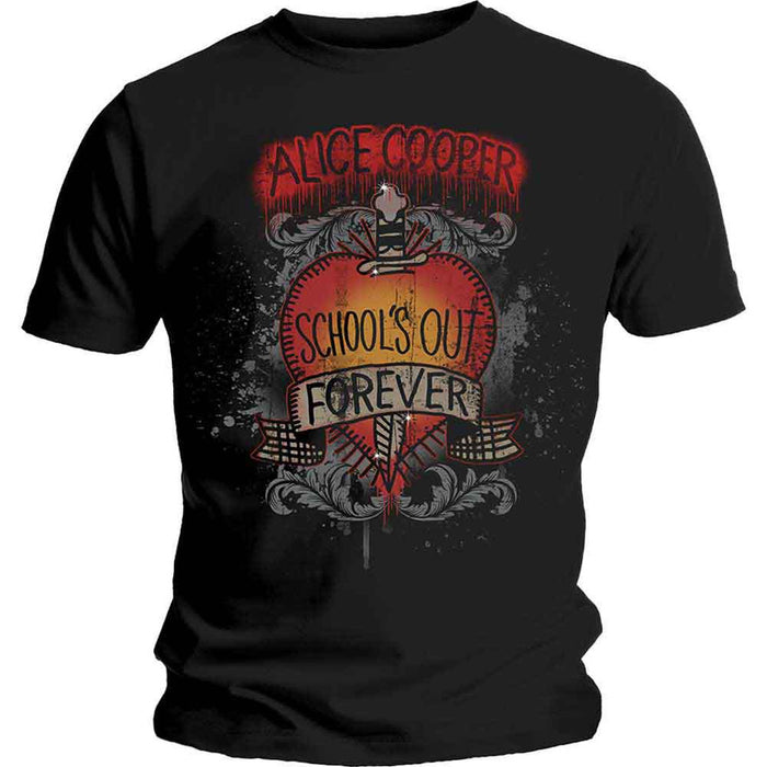 Alice Cooper Schools Out Dagger Black XX-Large T-Shirt