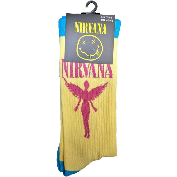 Nirvana Unisex Ankle Socks: Angelic (Uk Size 7 - 11)