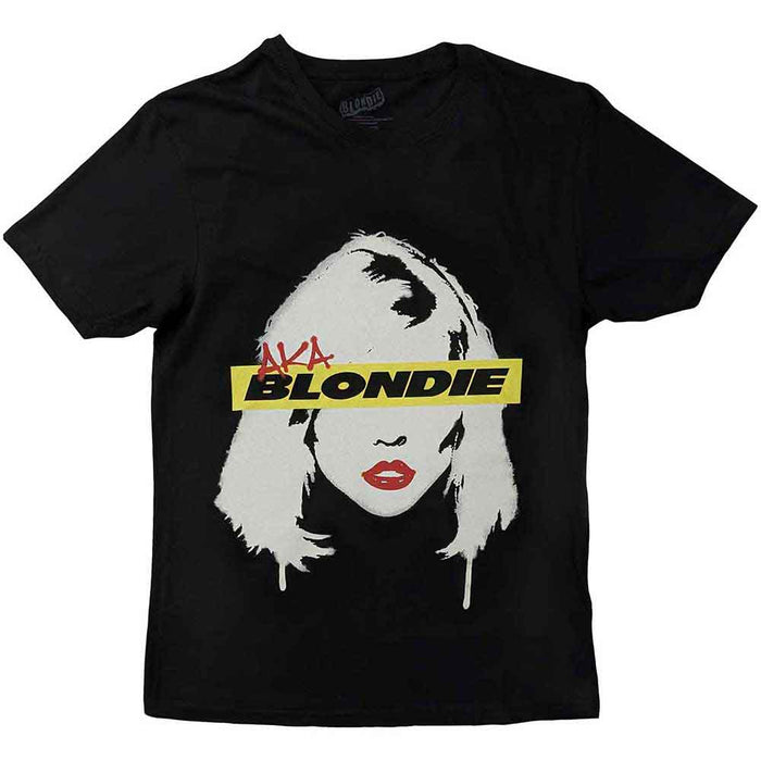 Blondie AKA Eyestrip Black Small T-Shirt