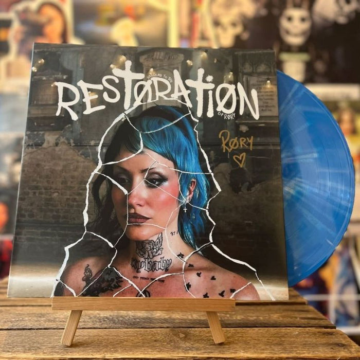 RØRY RESTORATION Vinyl LP Indies Blue & Black with White Splatter Colour *SIGNED* 2025