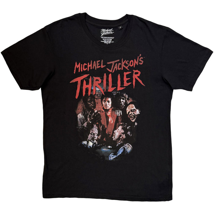 Michael Jackson Thriller Zombies Black XX-Large T-Shirt