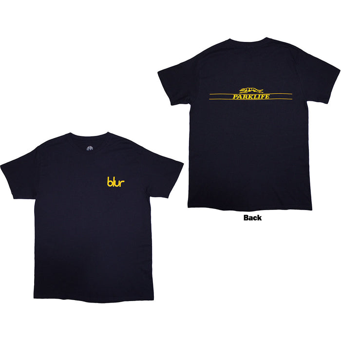 Blur Parklife Navy Blue XX-Large T-Shirt