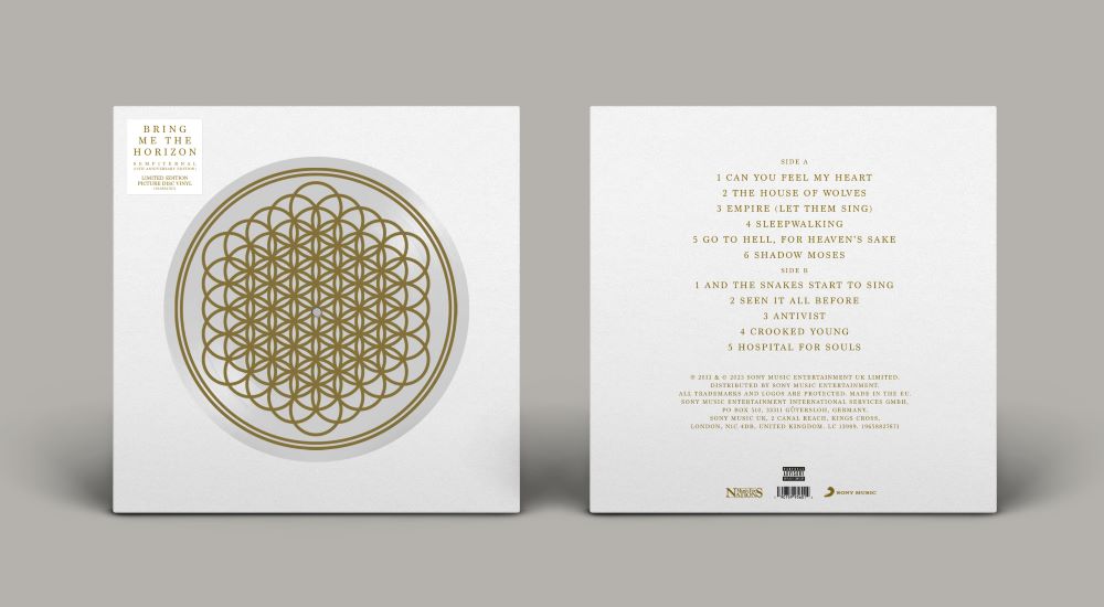 Bring Me The Horizon Sempiternal: 10th Anniversary Picture Disc Vinyl LP 2023