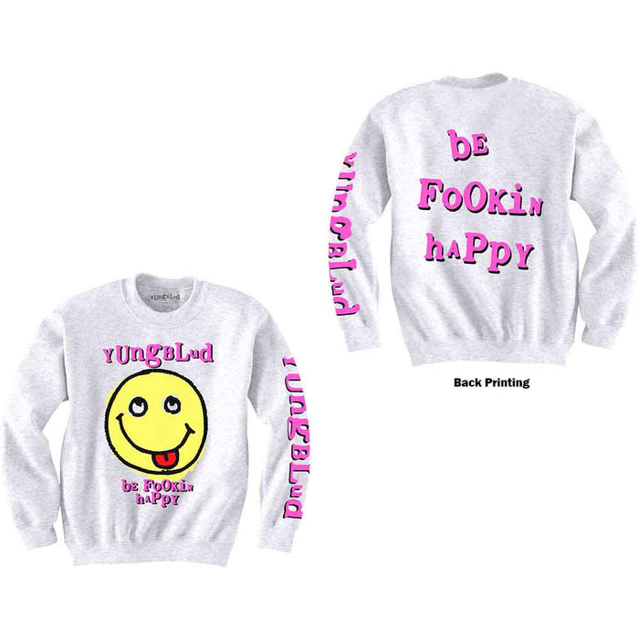 Yungblood Raver Smile X-Large Sweatshirt