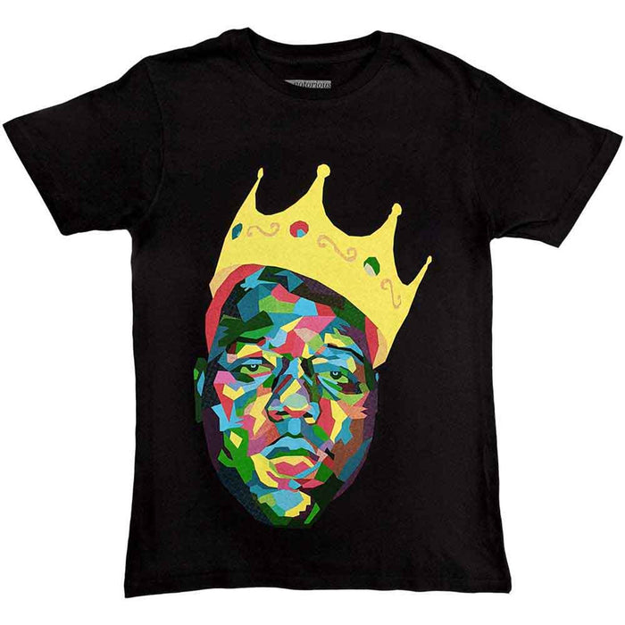 Biggie Smalls Crown Black Large T-Shirt