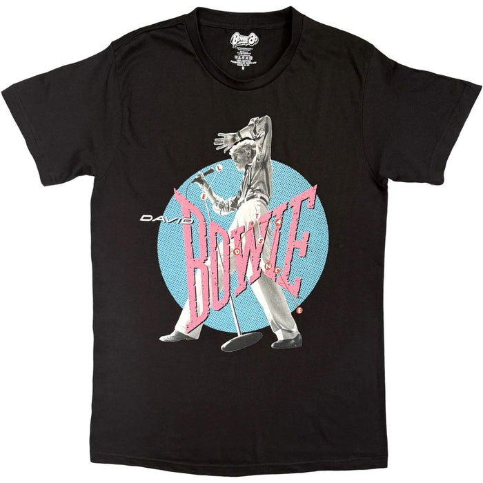 David Bowie Let's Dance Black Large T-Shirt