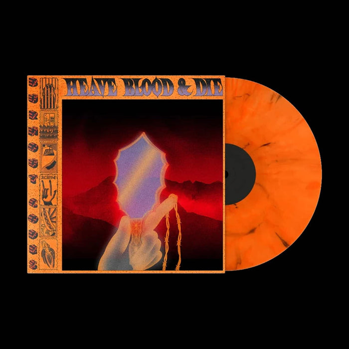 Heave Blood & Die Burnout Codes Vinyl LP Translucent Marble Orange Colour Due Out 19/06/26