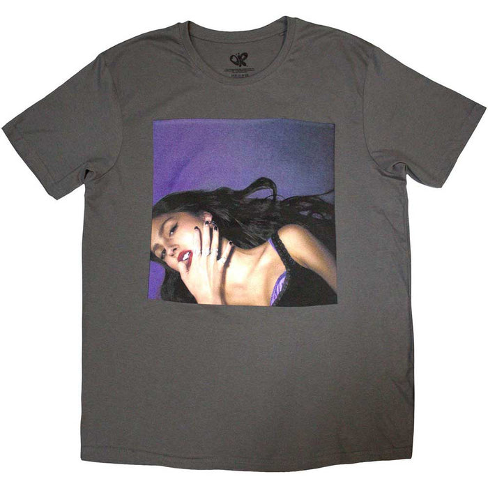 Olivia Rodrigo Guts Album Cover Charcoal Grey Large T-Shirt
