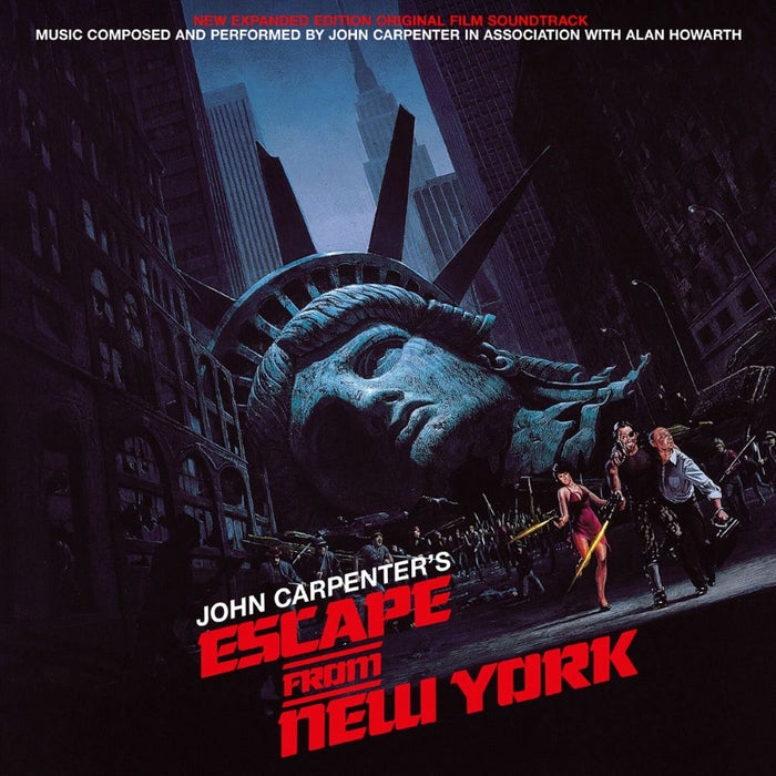 John Carpenter Escape From New York Vinyl LP Transparent Red Colour 2026