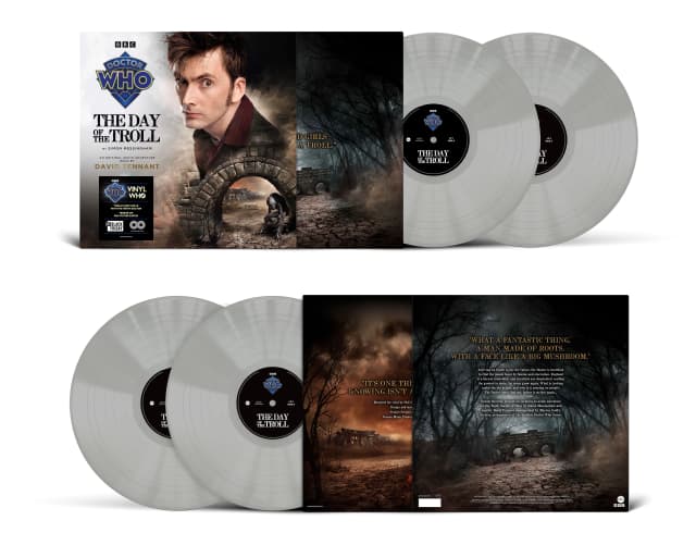 Doctor Who Day Of The Troll Vinyl LP Grey Colour RSD Black Friday 2026 Due Out 27/11/26