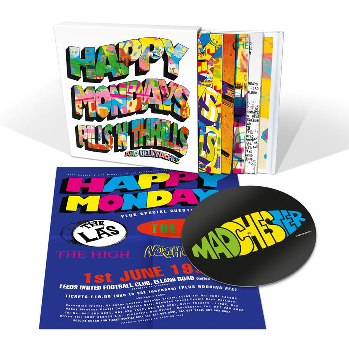 Happy Mondays Pills 'n' Thrills and Bellyaches Vinyl Boxset Due Out 21/08/26