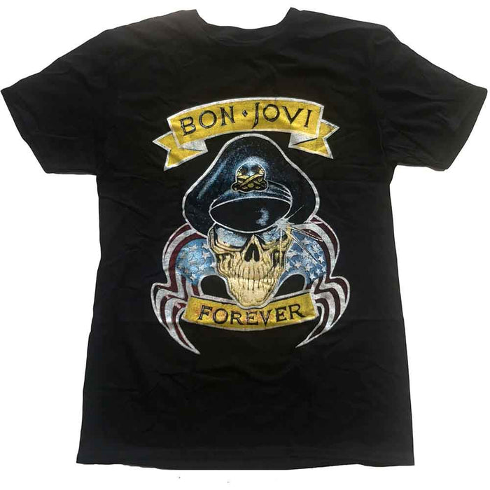 Bon Jovi Forever Black X-Large Unisex T-Shirt