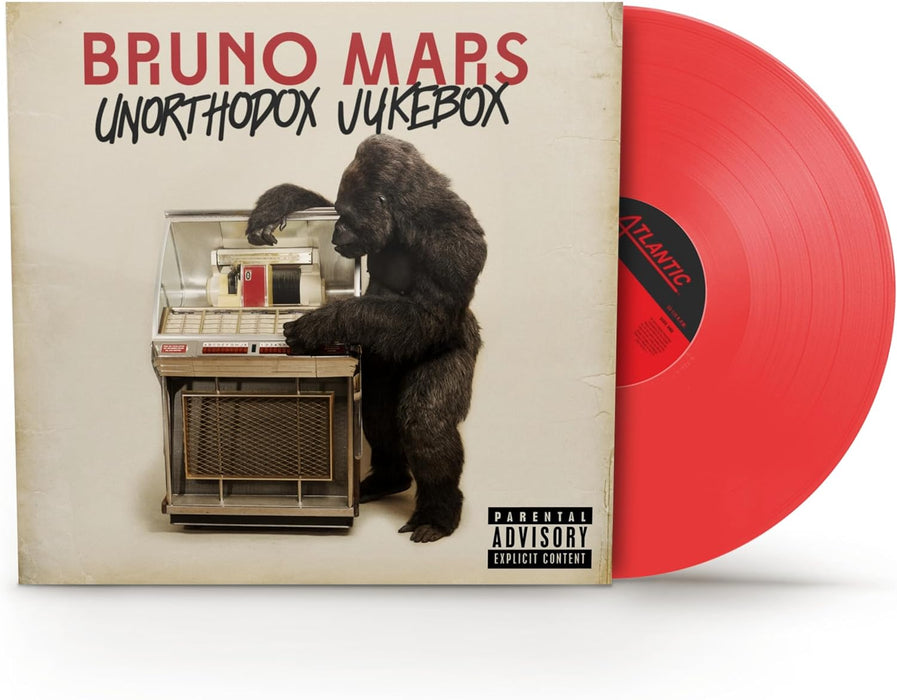 Bruno Mars Unorthodox Jukebox Vinyl LP Red Colour 2025