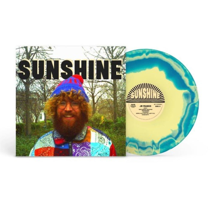 JW Francis SUNSHINE Vinyl LP Yellow & Blue Swirl Colour 2024