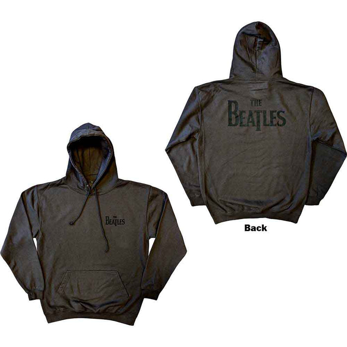 The Beatles Charcoal Grey Large Hoodie