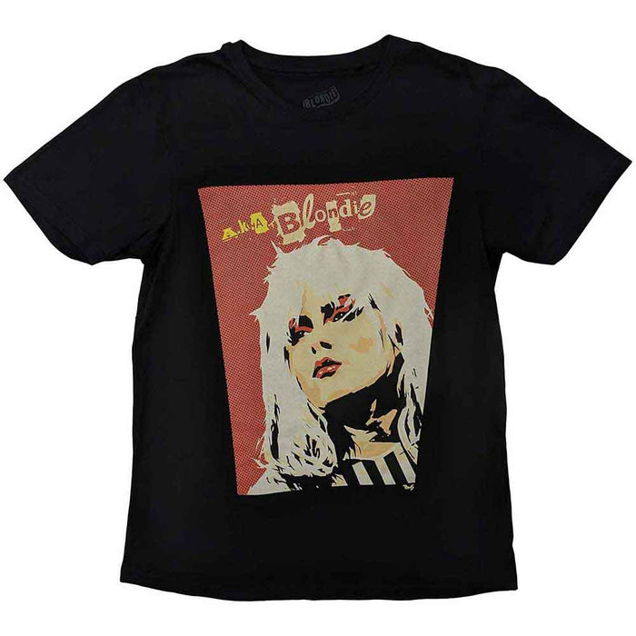 Blondie AKA Pop Art Black Small T-Shirt