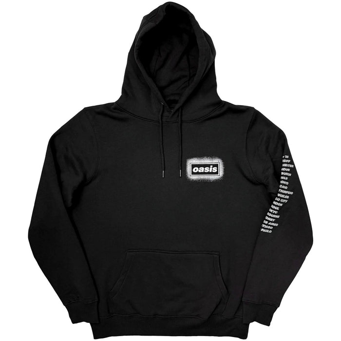 Oasis Spray Live 25 Black Medium Hoodie