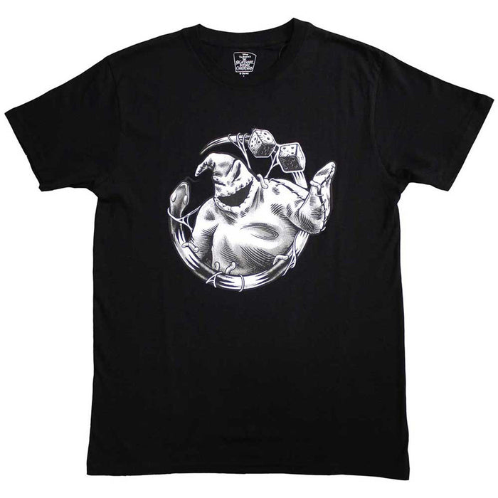 The Nightmare Before Christmas Oogie Roll Black X-Large T-Shirt