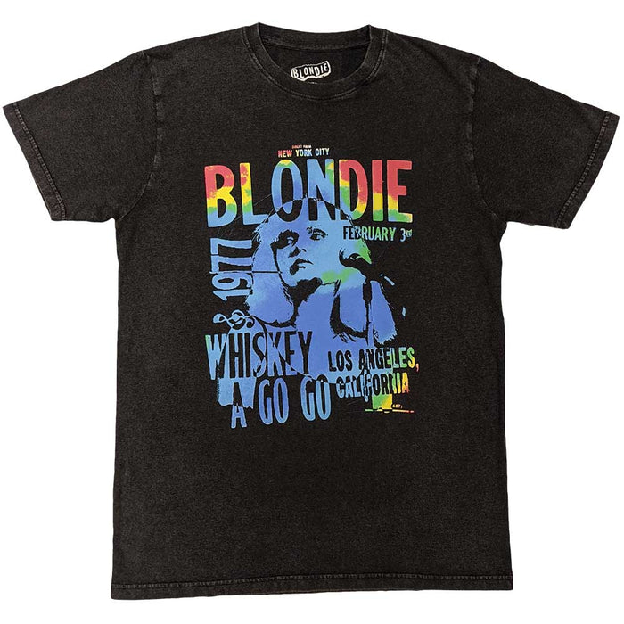 Blondie Whiskey A Go Go Black Large T-Shirt