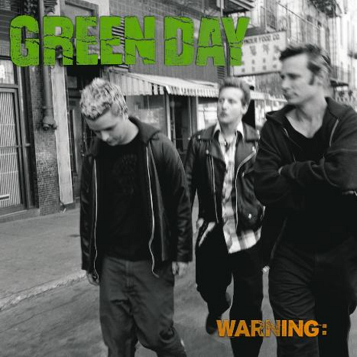 Green Day Warning Vinyl LP Neon Orange Colour 2025