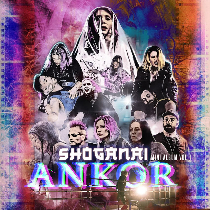 Ankor Shoganai Vinyl LP Purple & Clear Galaxy Colour